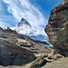 Wolken drücken von Süden her beim Zustieg zur Hörnlihütte