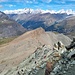 Rückblick auf den gut ausgebauten Gratweg (T2) zur Hörnlihütte