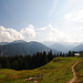 Blick nach Süden von der Staffelalm