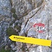 Wegweiser und Markierung - 815B nicht R,. wie ich anfangs mal falsch las