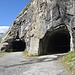 Das Doppeltunnel am westlichen Seeufer.