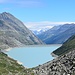 nun bereits im Aufstieg, ein Blick zurück auf den Mattmarksee
