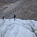 Unsere Seilschaft auf dem Grenzgletscher