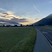 Kurzer Asphaltmarsch zu beginn