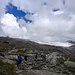 Blick zum Äußeren Mullwitzkees und zum Defreggerhaus