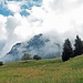 Staufenspitz wolkenverhangen, leider verzogen sich die Nebelwolken erst am Nachmittag