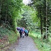trotz garstigen, grauen und nassen Wetter hat es noch einige Wanderer mehr unterwegs.