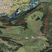 meine GPS Aufzeichnung der Tour