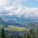 ca. nach 30 Minuten Pause lichtet sich der Nebel etwas, - aber nicht für lange.