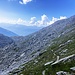 der Rückmarsch auf der Originalroute ...