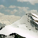 Das Brunegghorn. Vor vielen Jahren bin ich über den Nordostgrat, diese herrliche Firnschneide hier, zum Gipfel gestiegen, [http://www.hikr.org/tour/post28859.html anno 1985] war das, eine unvergessliche Tour.