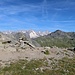 Premier aperçu du massif du Mont Blanc au col des Chevaux
