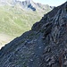 La descente dans la combe de Drône depuis le col des Chevaux comporte quelques passages un peu exposés