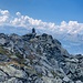 Gipfelsteinmann Schwarzhorn
