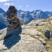 Der große Steinmann, wo ein markanter Richtungswechsel stattfindet.