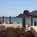 Byzantinische Ruinen am Agios Stefanos Strand