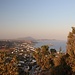 Blick von der Burg von Kefalos nach Osten, hinten das Dikeosgebirge