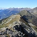Blick vom Pizzo Alto zum Pizzo Caslett