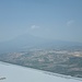 Anflug auf Catania mit dem Ätna, dem grössten aktiven Vulkan von Europa 