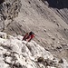 Mit einer längeren Drahtseilpassage wird die Steilstufe an der Gasillschlucht durchstiegen