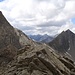 Nach der Dawinscharte steht mit der Traverse der Eisenspitze und dem Gelben Schartl der anspruchsvollste Teil des Höhenwegs bevor