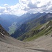 Durch den Flirscher Parseier geht der Blick zum Arlberg