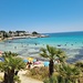 Der sehr schöne Sandstrand "Fontane Bianche" südlich von Siracusa, an meinem Besuch nicht überfüllt 