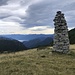 Steinmann auf dem Bösan Pass