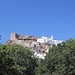 Blick hinauf zum Kloster Panagia Spiliani