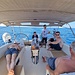 Dolce far niente bei der Überfahrt von Ustica nach Palermo