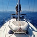 Das Dingi, das Beiboot unserer Segelyacht, das wir allerdings nie benutzten