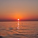 Sonnenaufgang auf der Fahrt nach Ustica