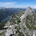 Schöner Ausblick vom Grat