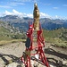 La madonnina di vetta.