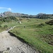 Verso i Piani di Artavaggio, con il meteo in deciso miglioramento; sulla sinistra lo Zuccone dei Campelli.