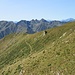 il percorso ufficiale che collega Alpe Colle Falchero e Pian del Pozzo