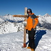 Auf dem Gipfel des Ginalshorn 3026m