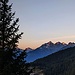 Erste Sonnenstrahlen in den Lechtaler Alpen 