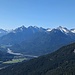 Ein letzter Blick ins Lechtal vor der Wald die Sicht verdeckt