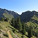 Blick zurück zum Speer.