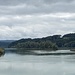 Beim Kraftwerk mit Blick auf den Stausee Niederried<br /><br />