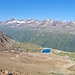 Aussicht von der Kehre des Weges auf ca 2730m.