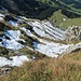 hier bin ich bereits beim Abstieg über die Nordflanke vom Fronalpstock