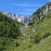 Ca devient plus raide au fur et à mesure que nous remontons le val d'Arpette