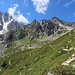 Dans la partie haute du val d'Arpette