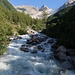 Le Trient en dessous du Chalet du Glacier