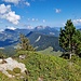 Etwas unter unserem 1. Gipfel. Blick zum Pilatus,