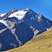 <b>Punta Pedranzini (3599 m) e Pizzo Tresero (3594 m).</b>