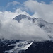 Gran Zebrù/Konigspitze tra le nubi.