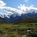 Cominciano a vedersi Gran Zebrù. Monte Zebrù e Ortles.